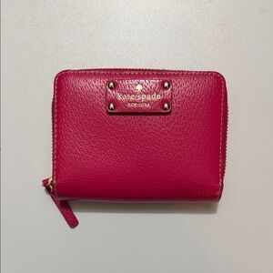 Kate Spade Fuchsia Textured Wallet
